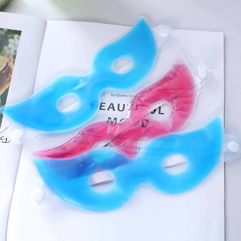 アイマスク ひんやり冷却ジェル入り目元リラックスマスク