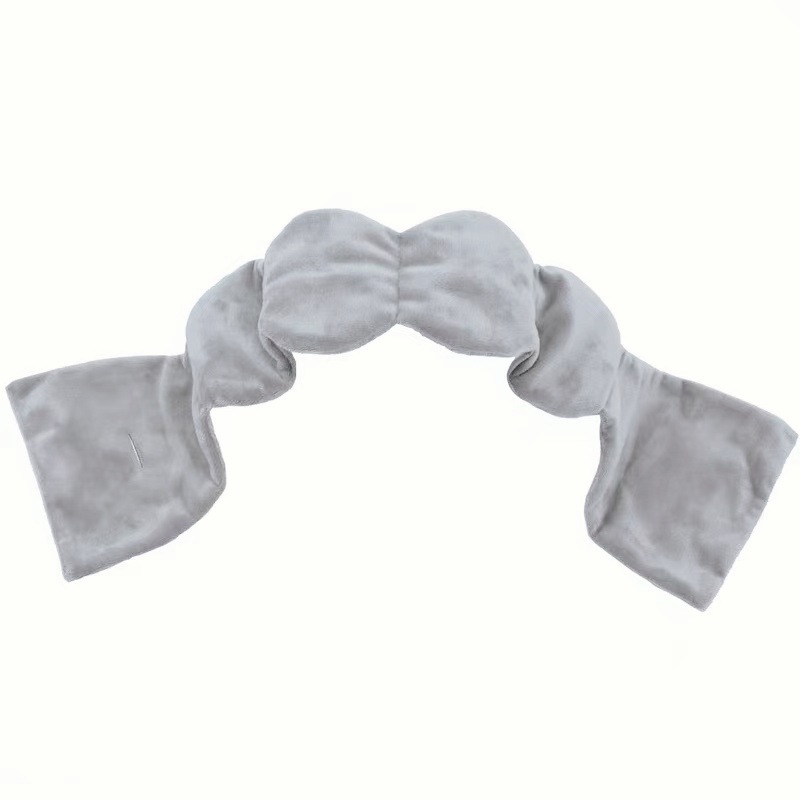 アイマスク 温熱遮光リボン型ホット重力アイマスク