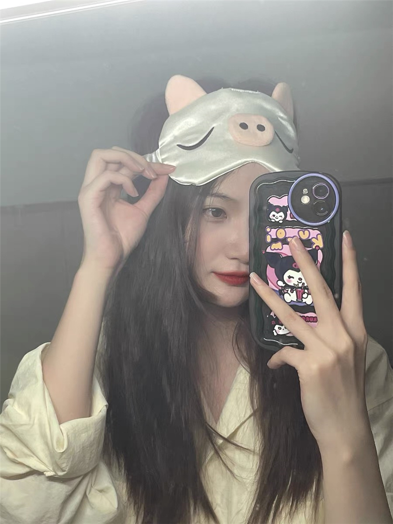 アイマスク ぶたさん寝顔変身アイマスク