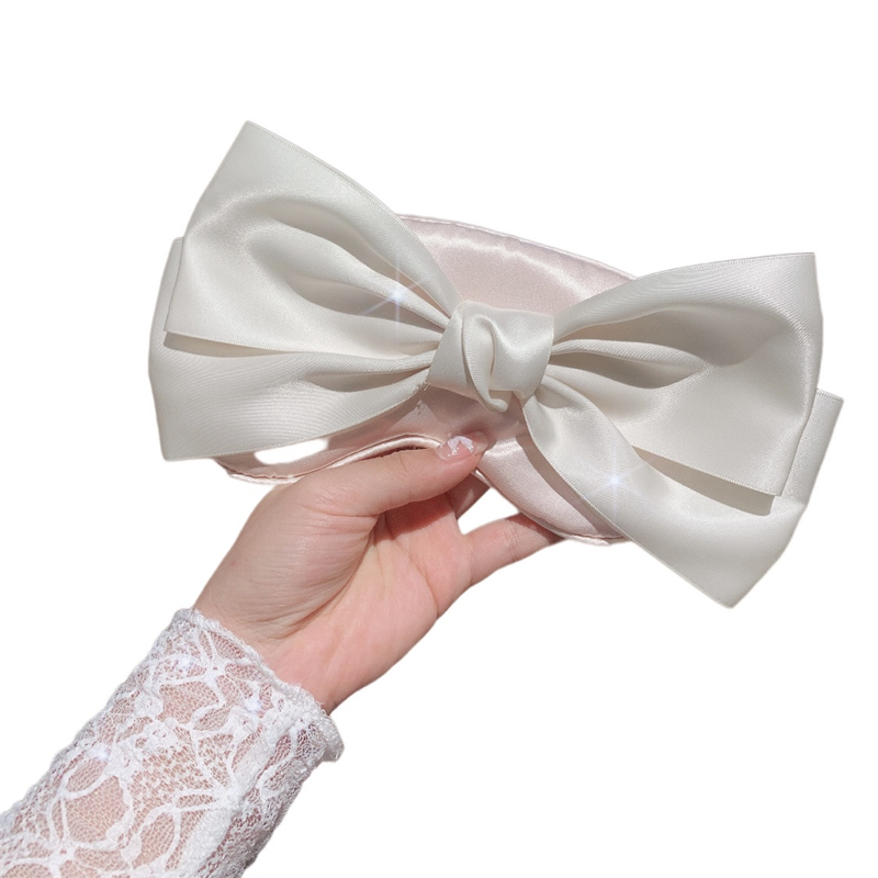 お姫様気分満点大きなリボンのお昼寝アイマスク