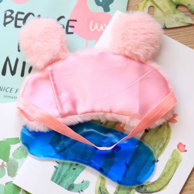 アイマスク もふもふ動物園のお昼寝仲間アイマスク