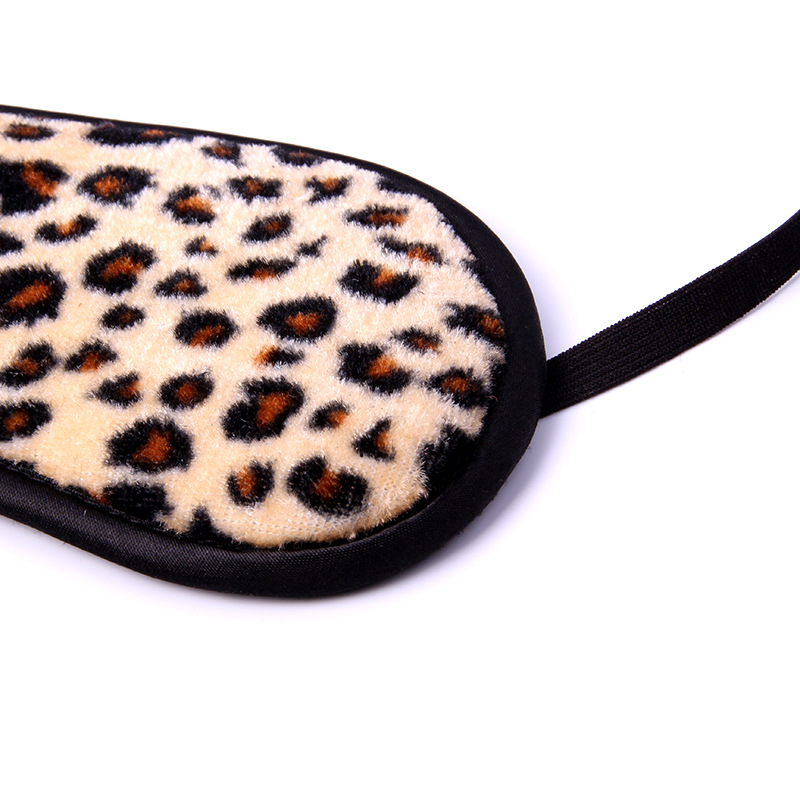 アイマスク 豹柄安眠アイマスク