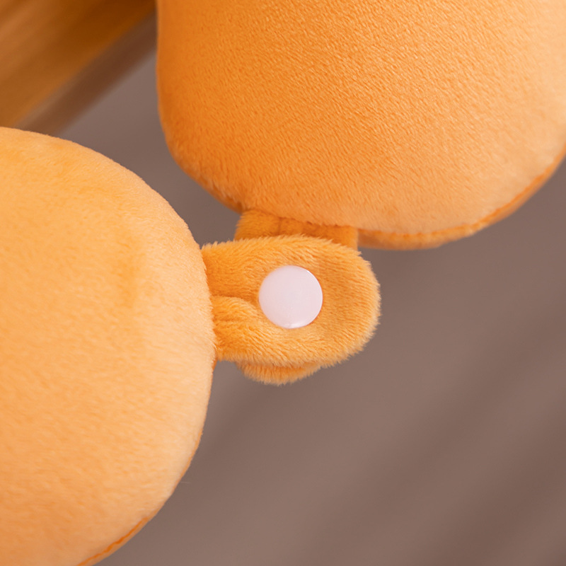 アイマスク ふわもこ動物首枕とお昼寝仲間セット