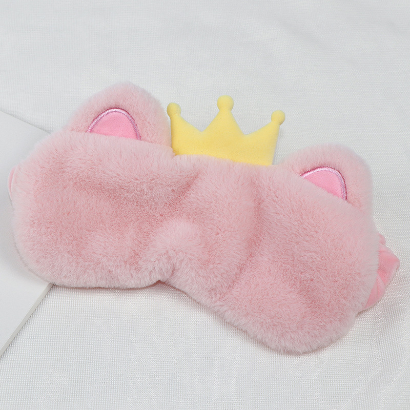 アイマスク 王冠をかぶったアイマスク