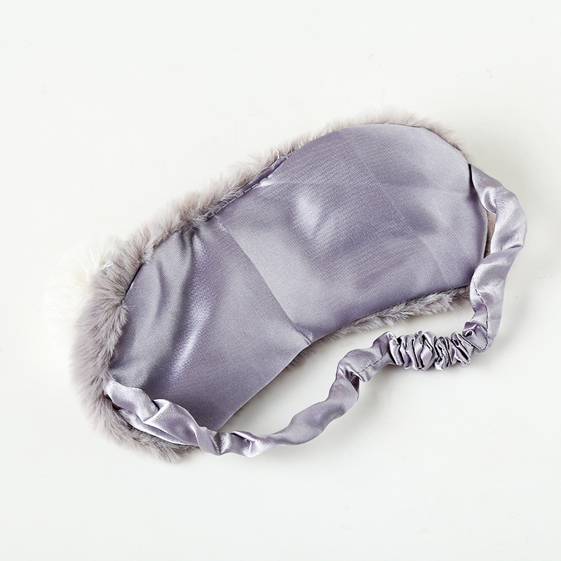 アイマスク ふわふわ動物顔アイマスク