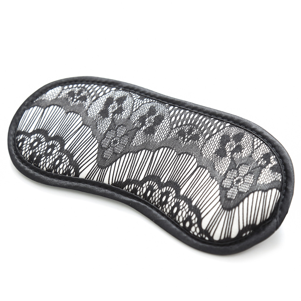 アイマスク 黒レース安眠アイマスク