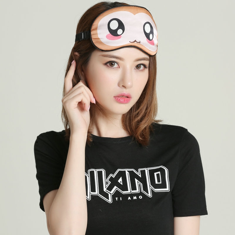 アイマスク まん丸おめめの面白癒し系アイマスク