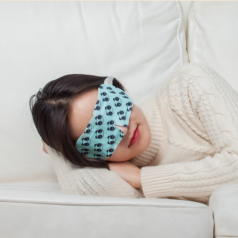 アイマスク 可愛いパンダ柄使い捨て安眠アイマスク