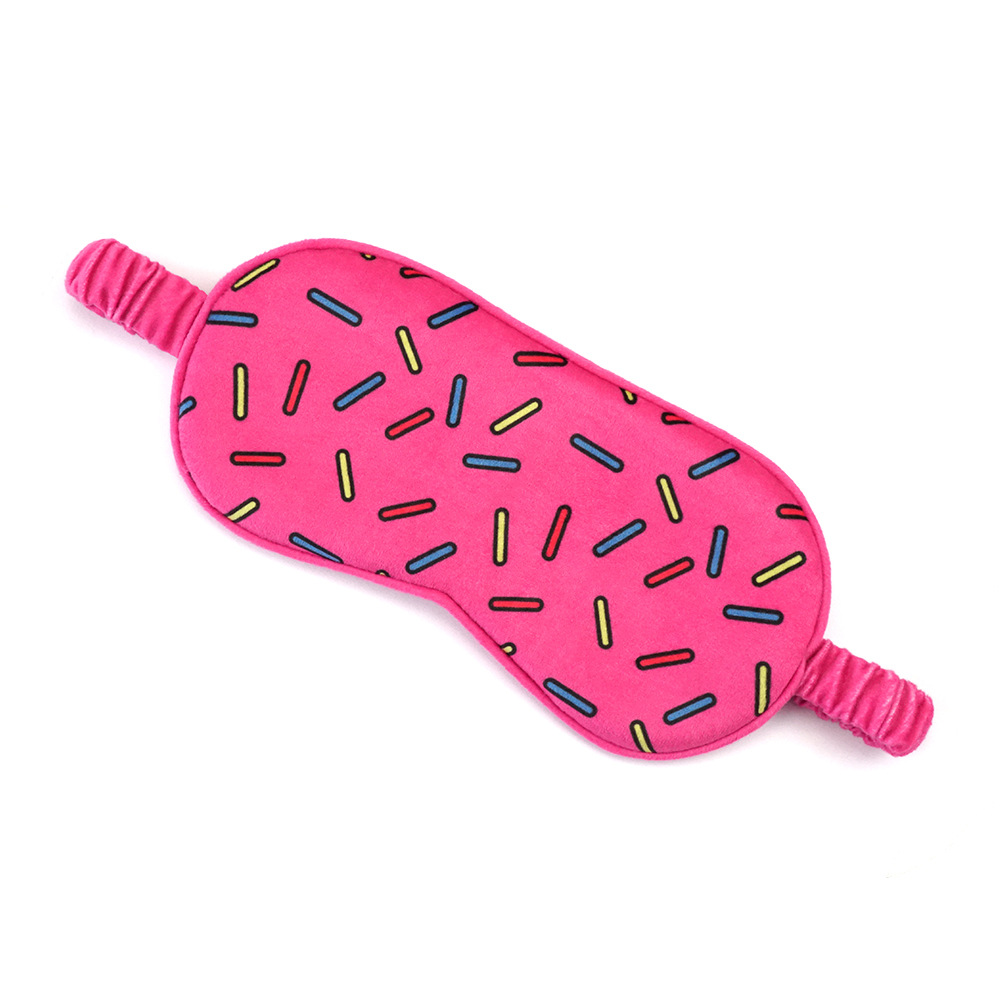 アイマスク 甘い夢見る砂糖菓子振りかけ安眠マスク