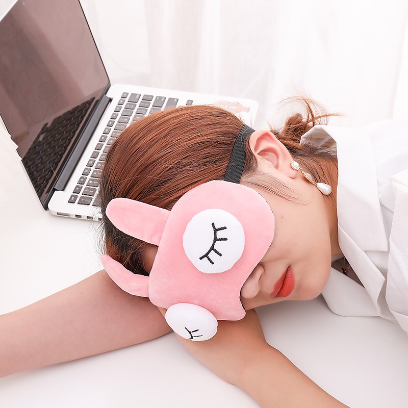 アイマスク ふわもこ動物園お昼寝仲間面白アイマスク