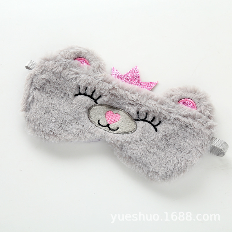 アイマスク ふわもこ動物園の仲間たち　夢見るぱんだと猫