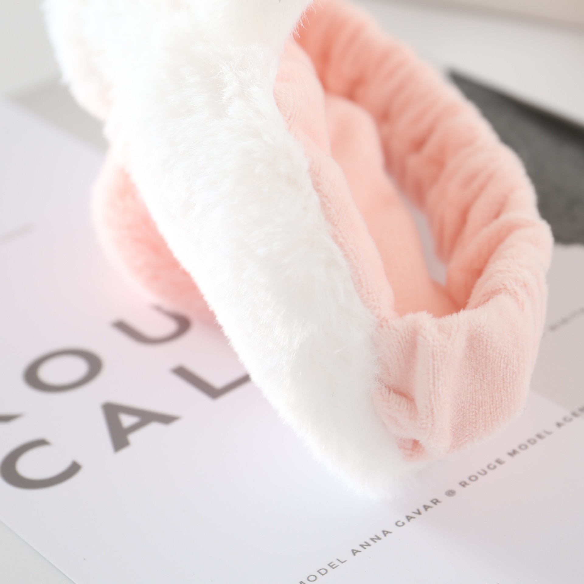 アイマスク もこもこうさ耳の夢見るアイマスク