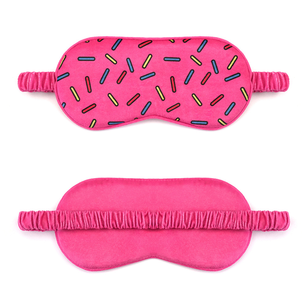 アイマスク 甘い夢見る砂糖菓子振りかけ安眠マスク