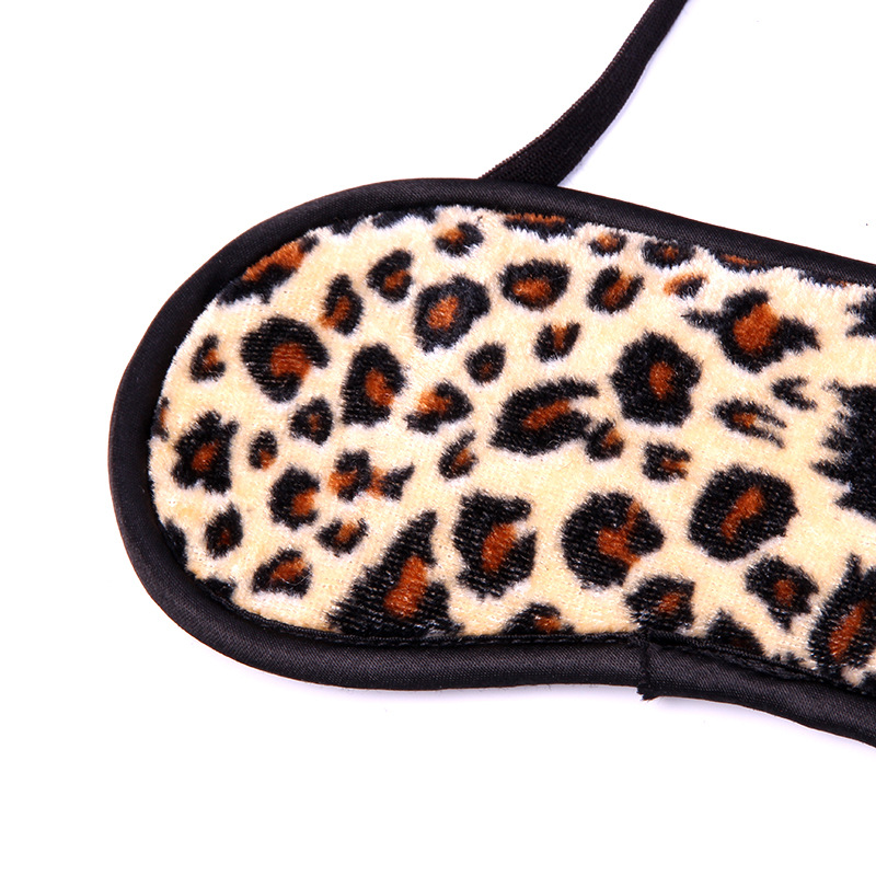 アイマスク 豹柄安眠アイマスク