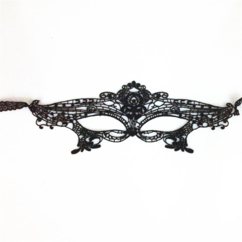 アイマスク 仮面舞踏会ごっこレース編みアイマスク