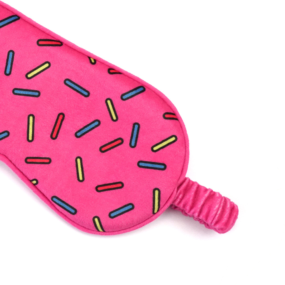 アイマスク 甘い夢見る砂糖菓子振りかけ安眠マスク