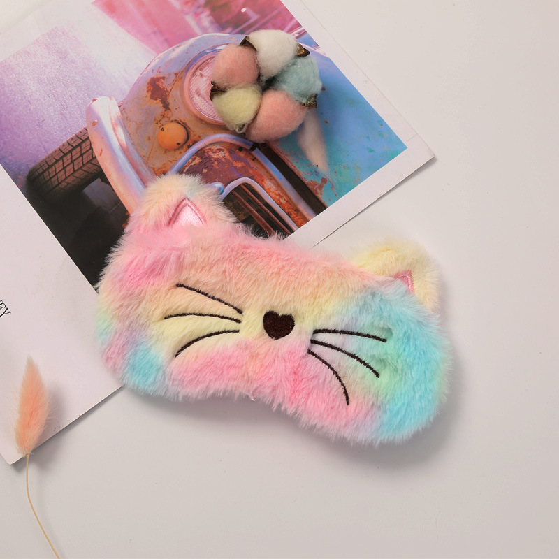 アイマスク ふわもこ動物たちの夢見る仲間アイマスク