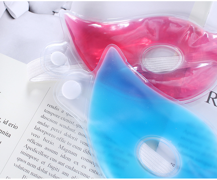 アイマスク ひんやり冷却ジェル入り目元リラックスマスク