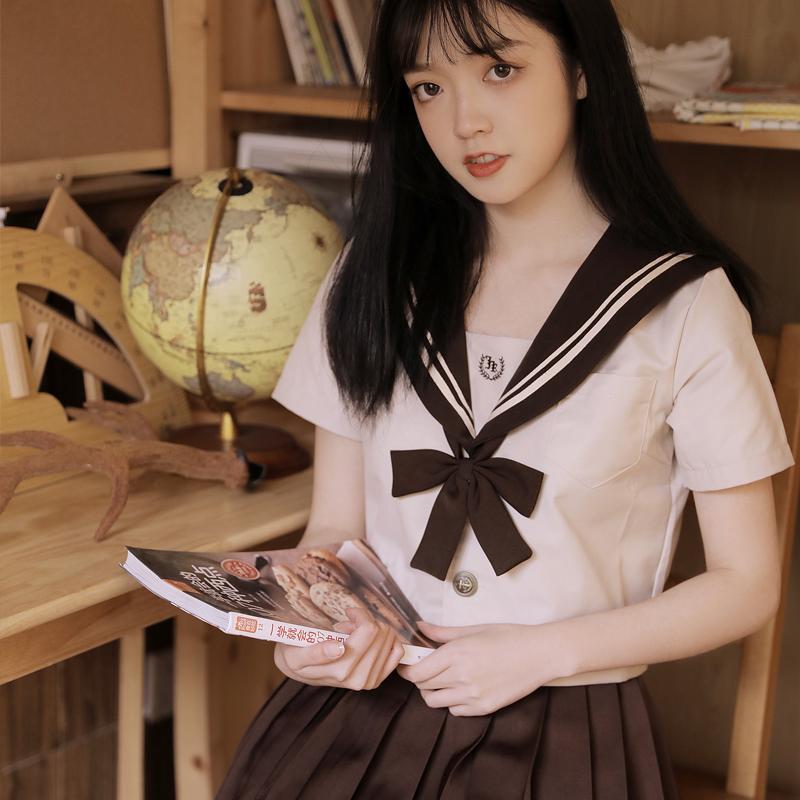 セーラー服 クラシック襟飾り セーラートップス