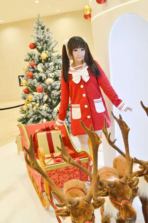 セーラー服  クリスマスカラーセーラーカラーコート