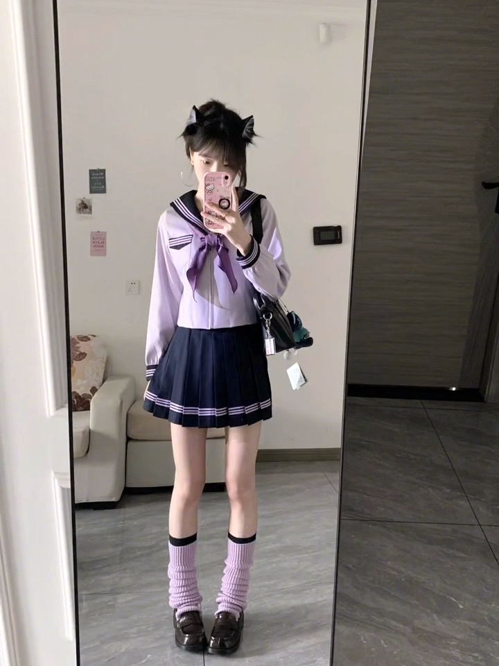 セーラー服 清楚リボン セーラーブラウス