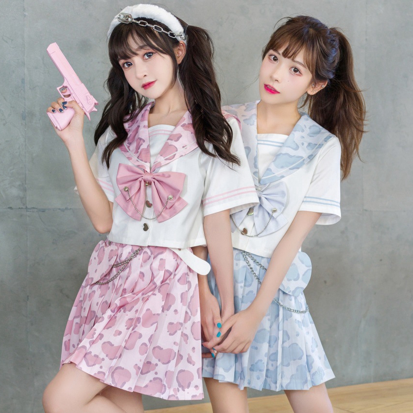 セーラー服 ハートモチーフ制服セット