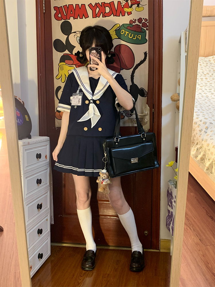 セーラー服 伝統風マリンスタイルセーラー服