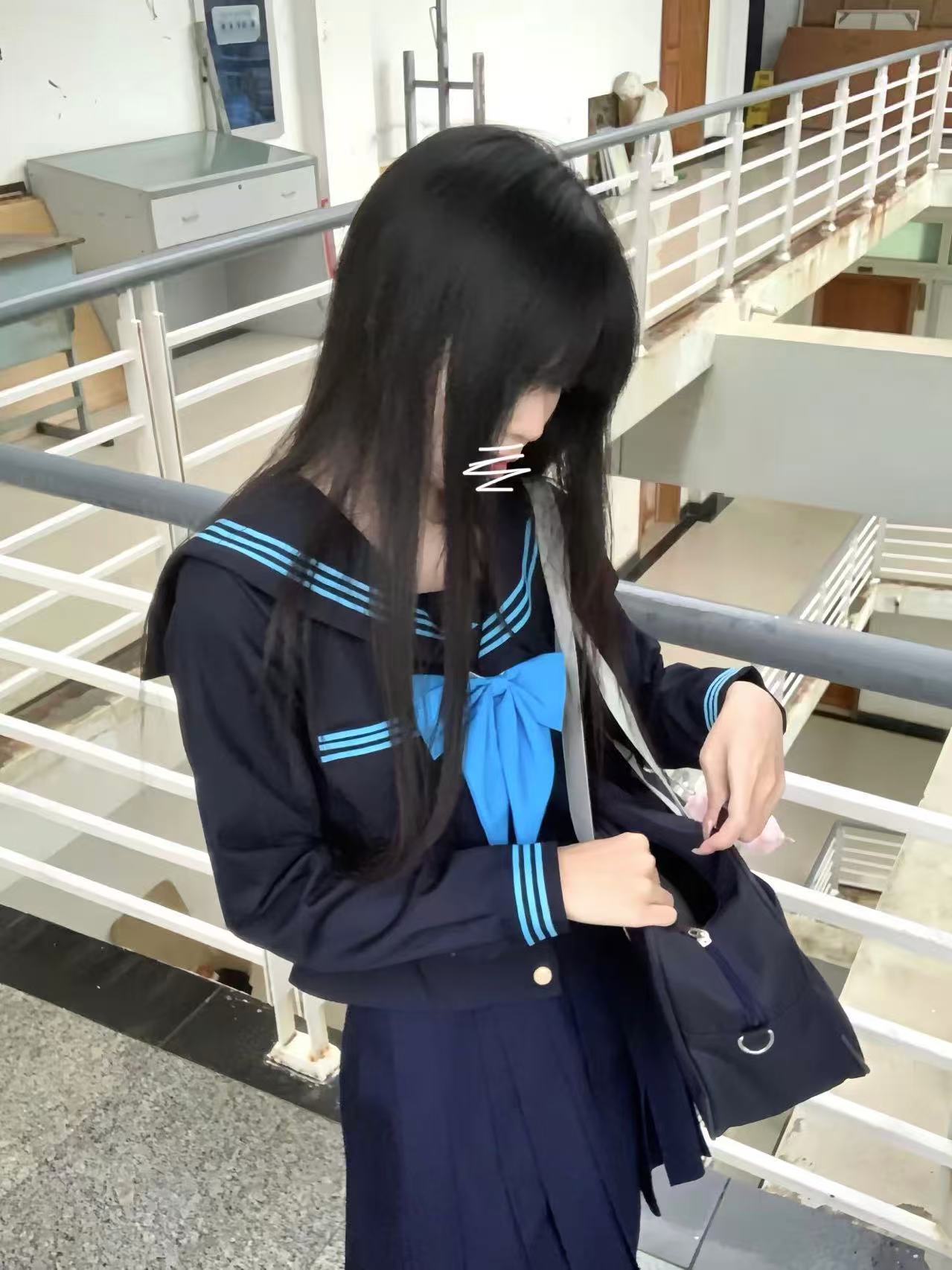 セーラー服 クラシカル リボン セーラートップス