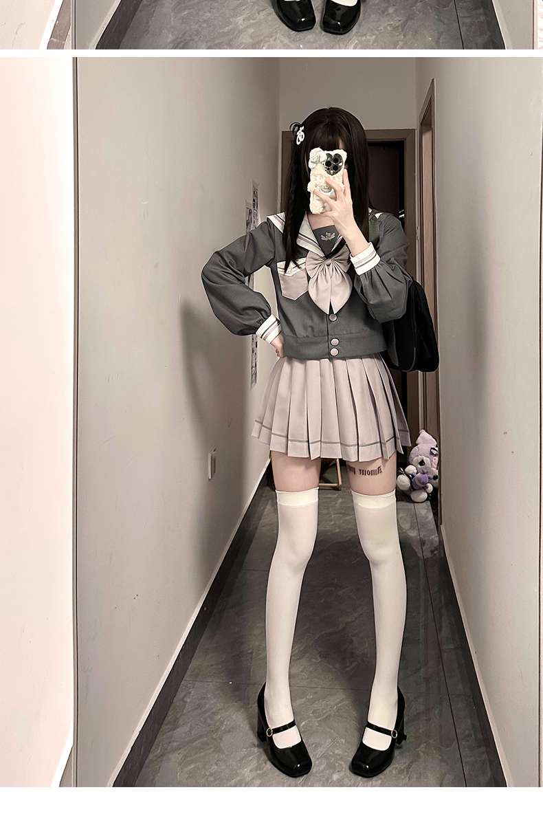 セーラー服 清楚な学生風 上下セット