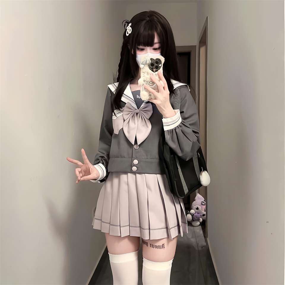 セーラー服 清楚な学生風 上下セット