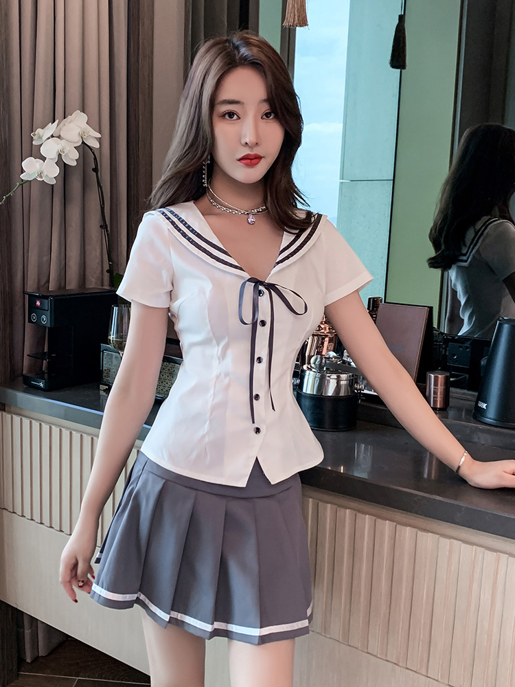 セーラー服 優美リボンセーラーブラウス