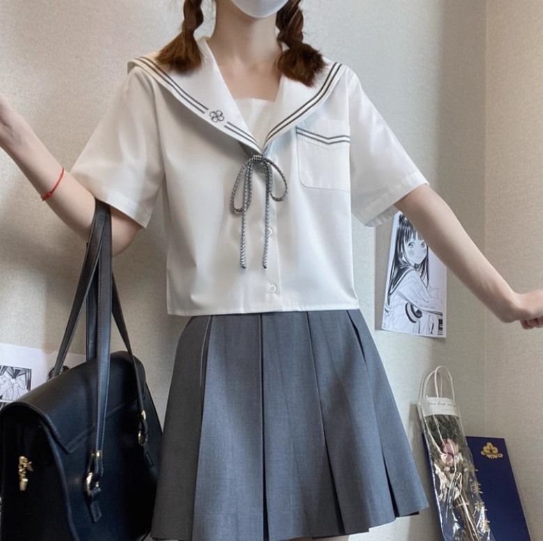 セーラー服  可愛い制服風トップス