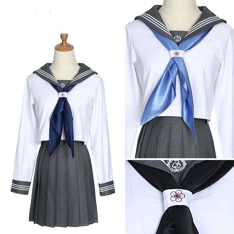 セーラー服用 リボンスカーフ アクセサリー