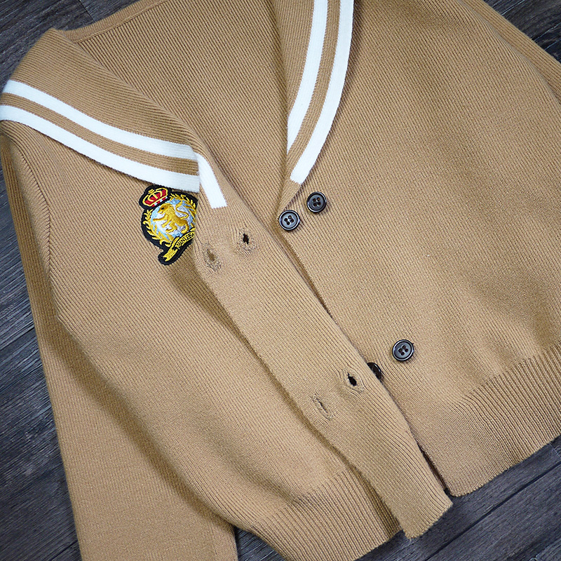 セーラー服 クラシックセーラー風 カーディガン&スカートセット
