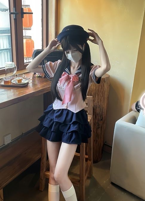 セーラー服 優美フリルセーラー制服