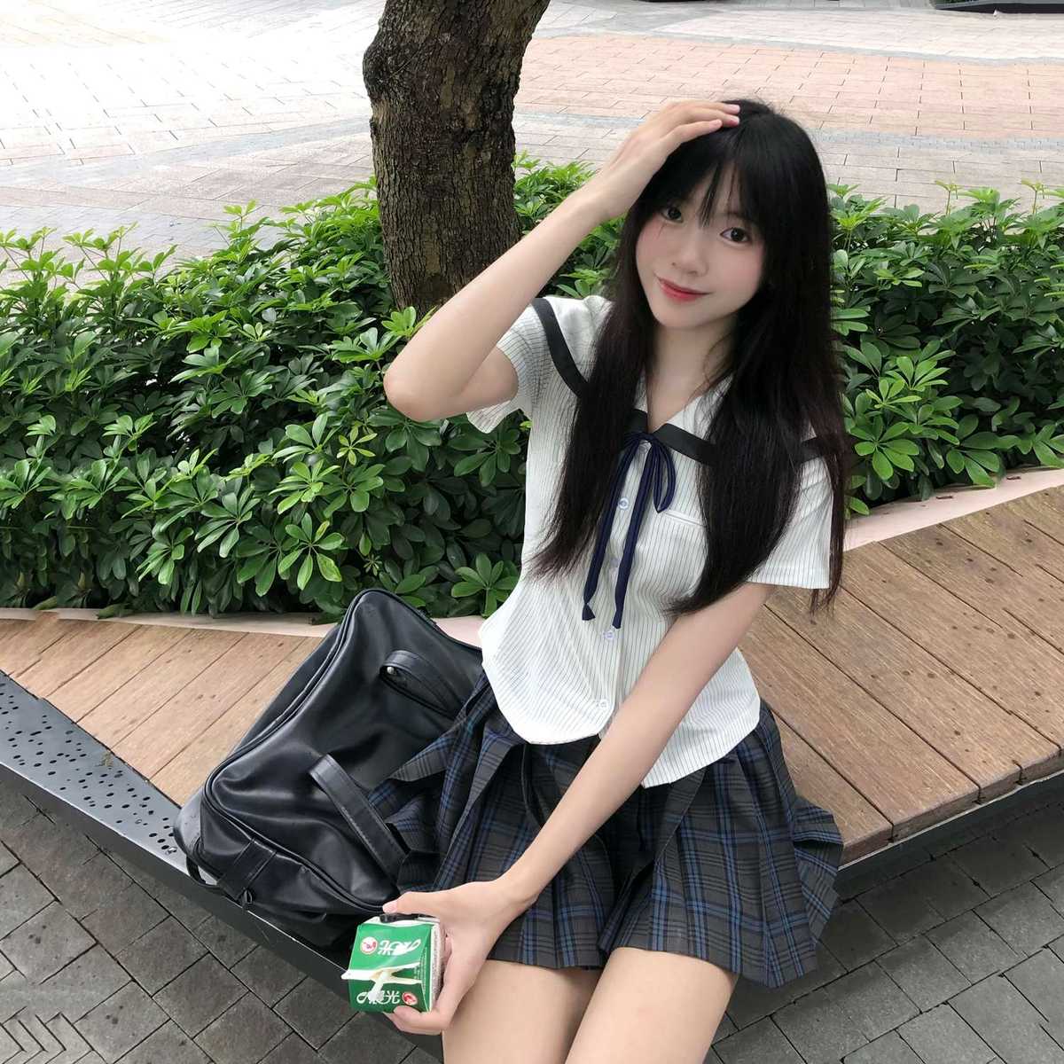 セーラー服 モダンセーラー風学生服トップス