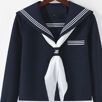 セーラー服コスプレ紺色セーラー服 セット