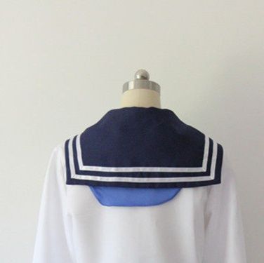 セーラー服 清楚系学園風コスプレ衣装一式