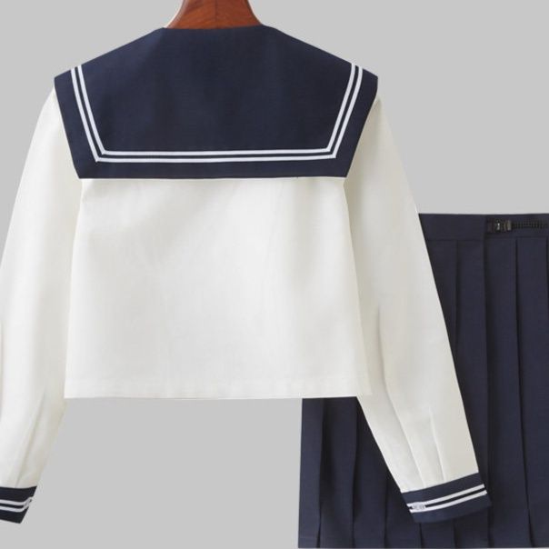 セーラー服 正統派清楚系長袖上下セット