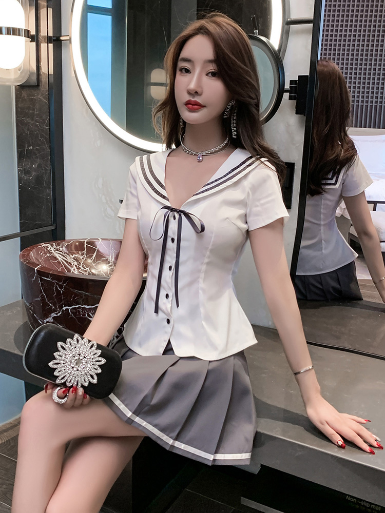 セーラー服 優美リボンセーラーブラウス