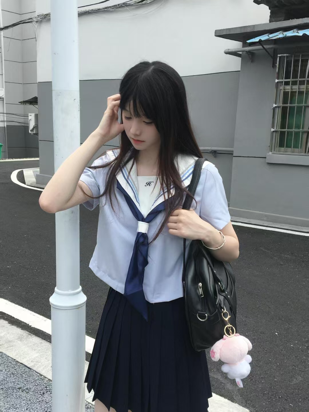 セーラー服 清楚系夏服セーラー