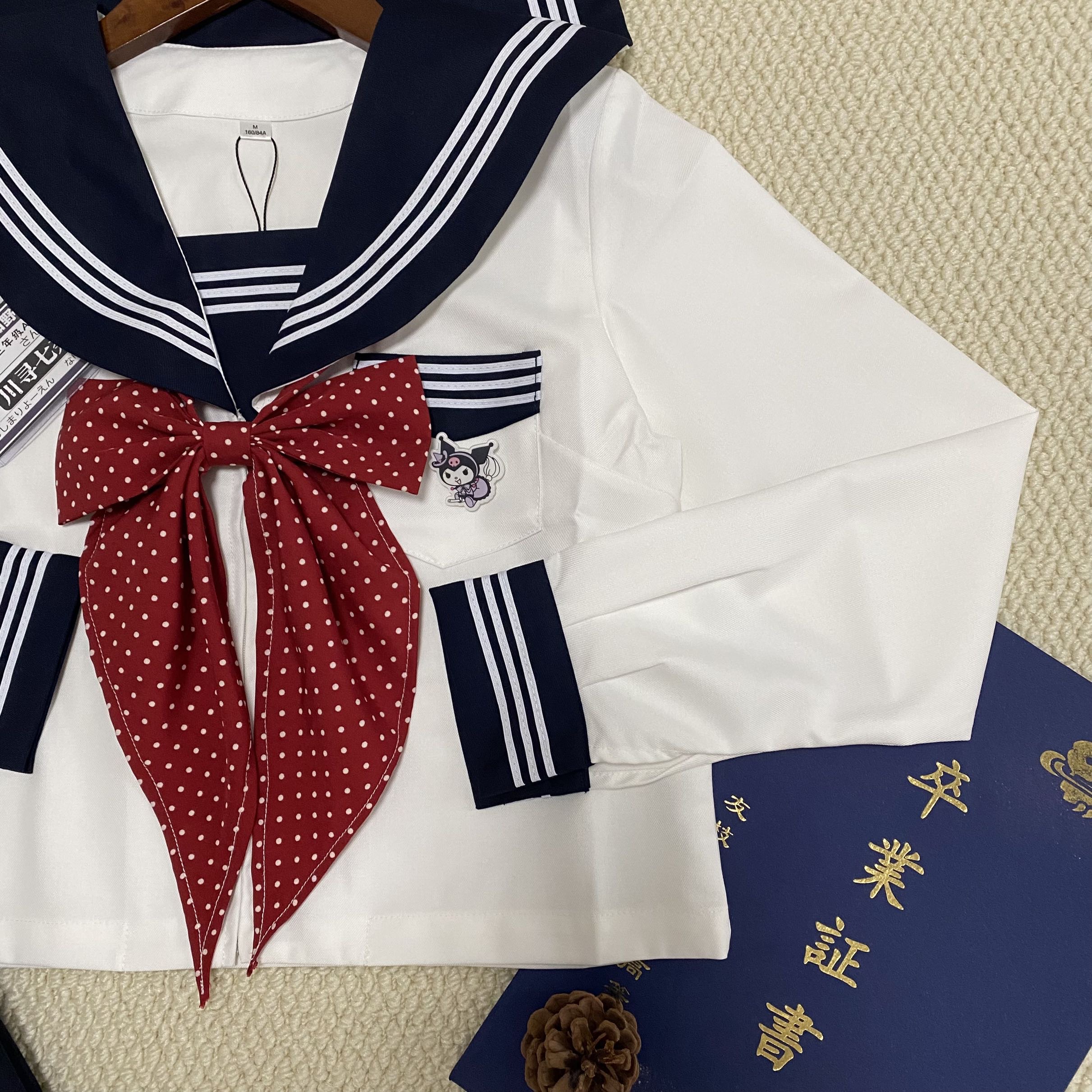  セーラー服 清楚感あふれる正統派セーラートップス