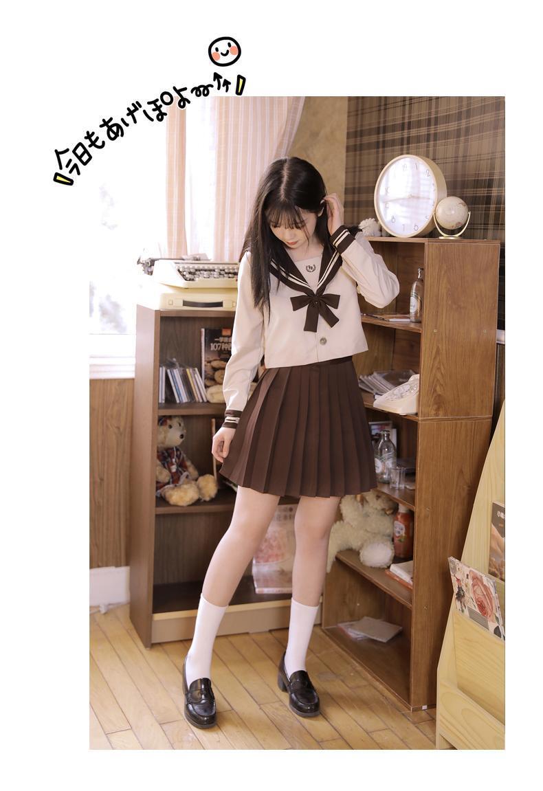 セーラー服 クラシック襟飾り セーラートップス