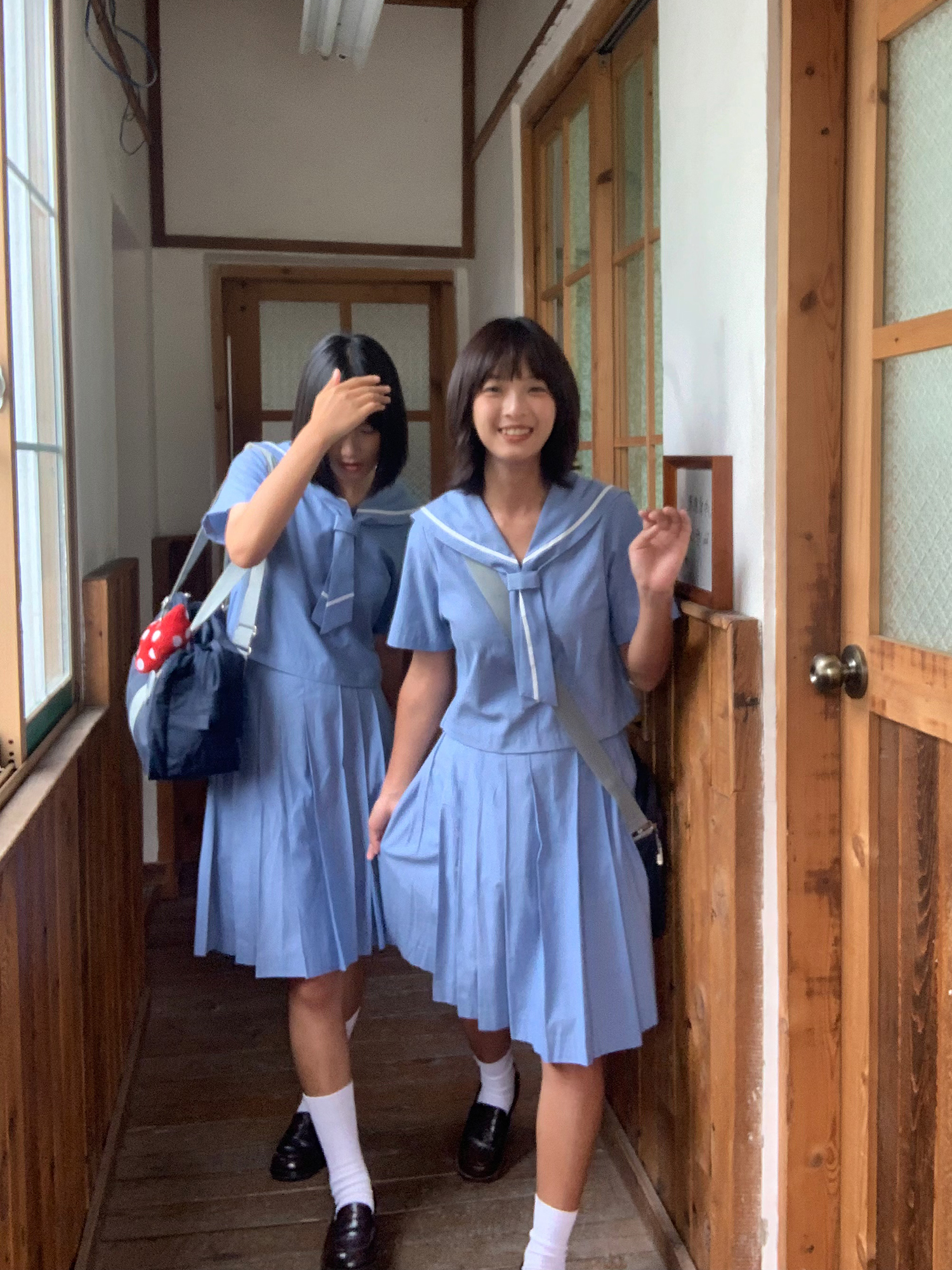セーラー服 清涼感漂う爽やかセーラー半袖