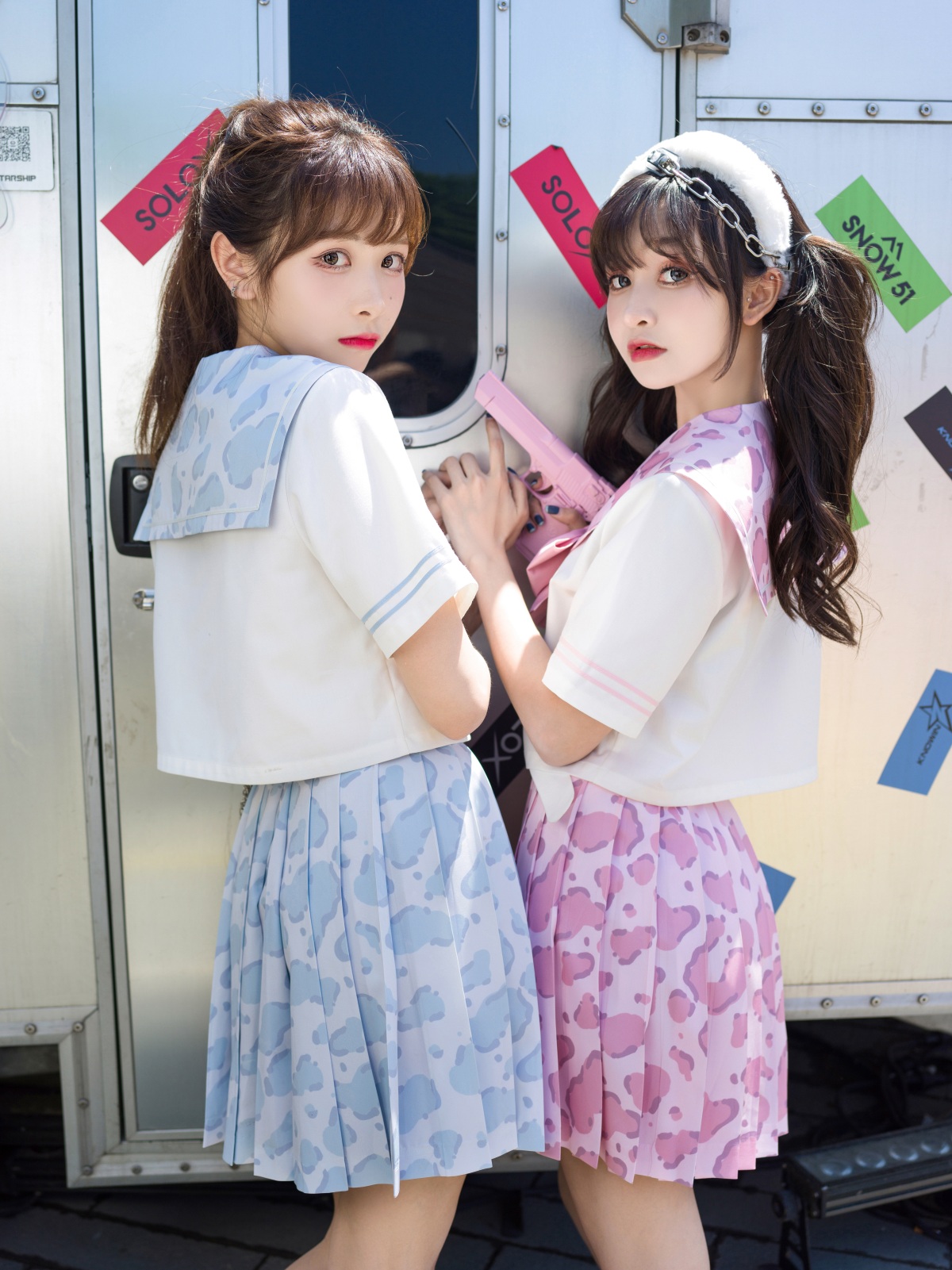 セーラー服 ハートモチーフ制服セット