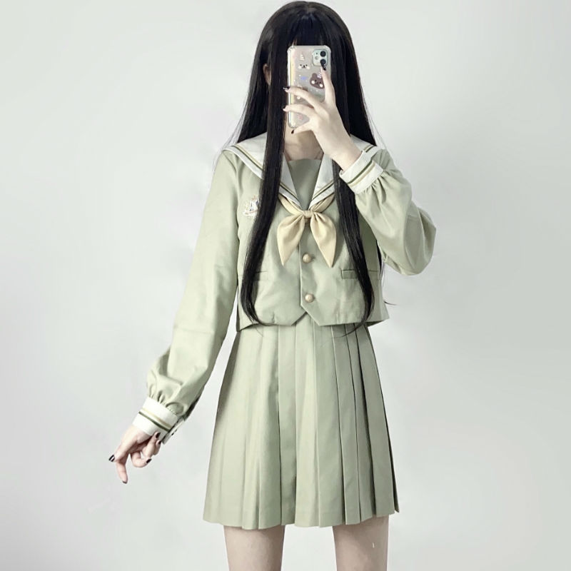 セーラー服 清楚優雅な学院風セーラーブラウス