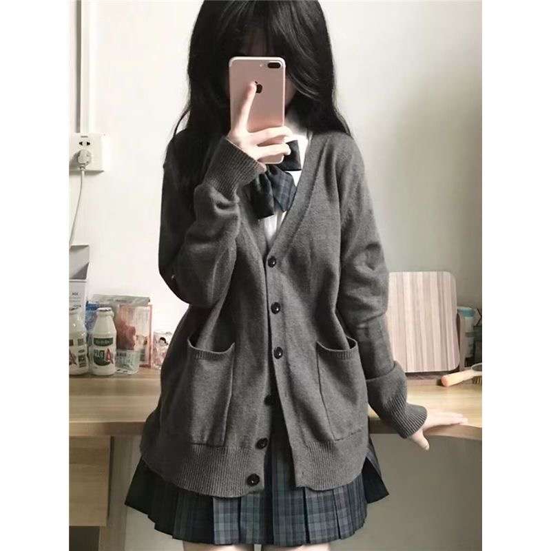 セーラー服風カーディガン コーデセット