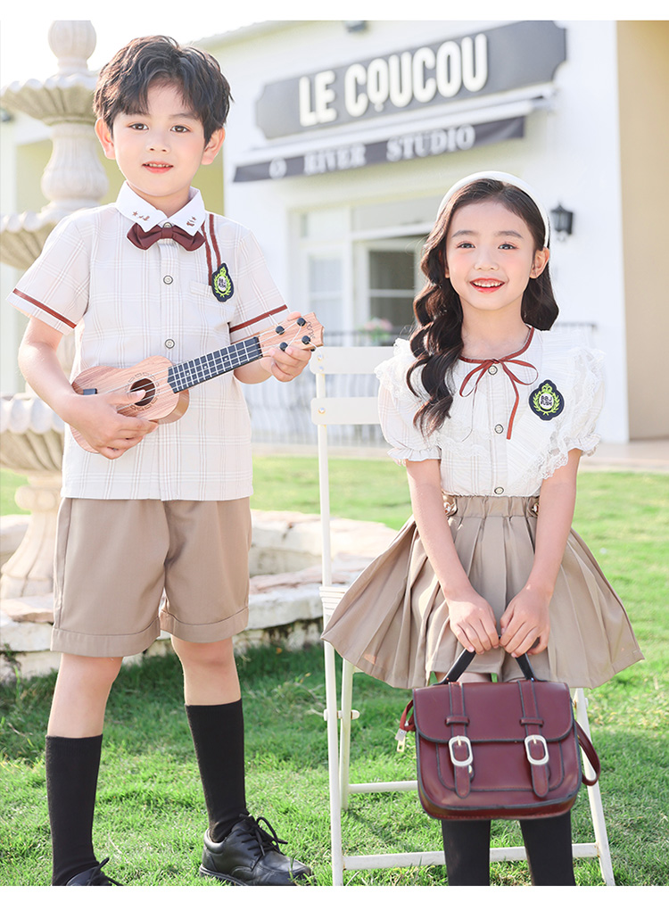 セーラー服 優雅な学院風ペアユニフォーム