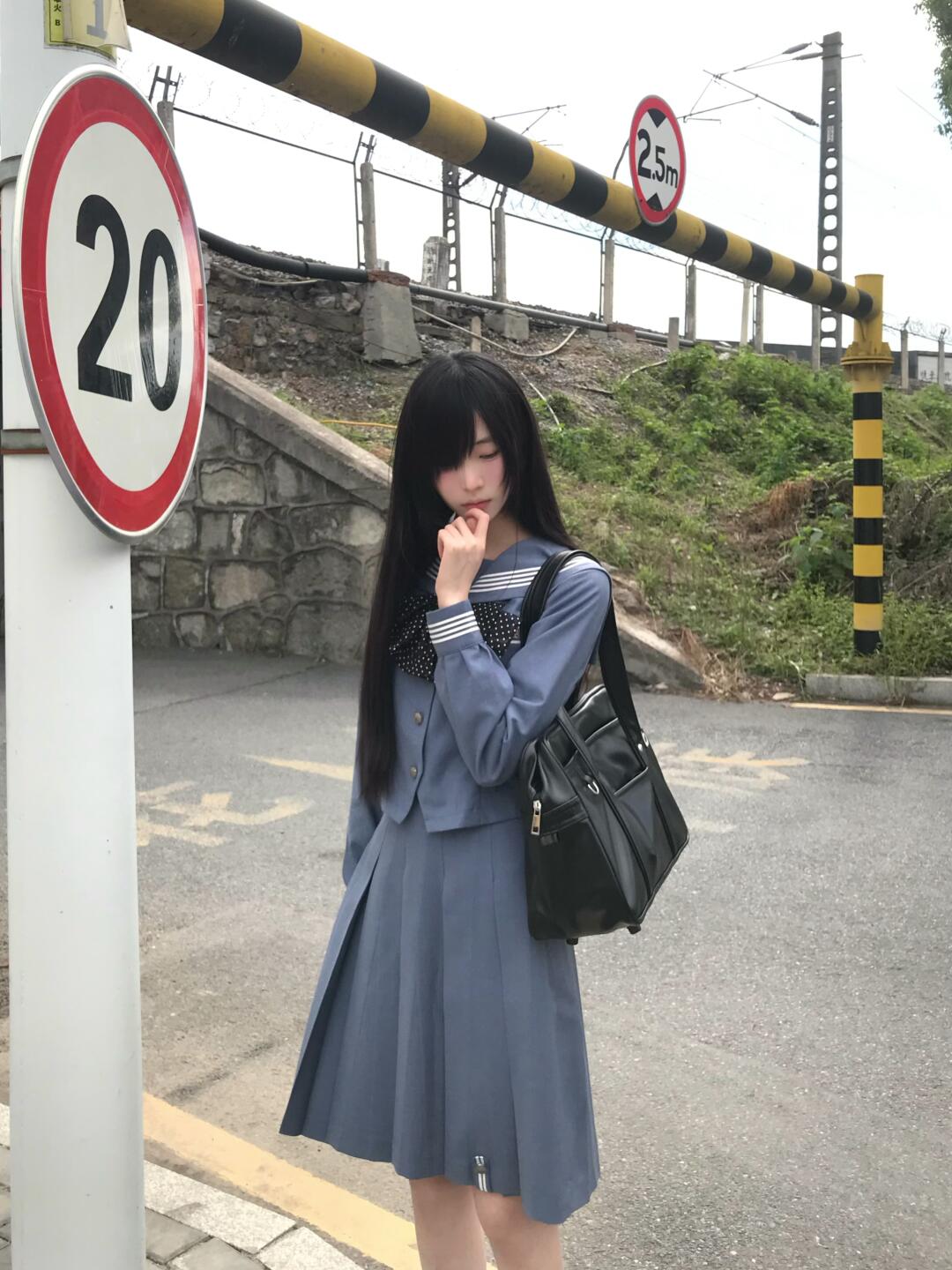 セーラー服 エレガント学園風水玉リボンセーラー服