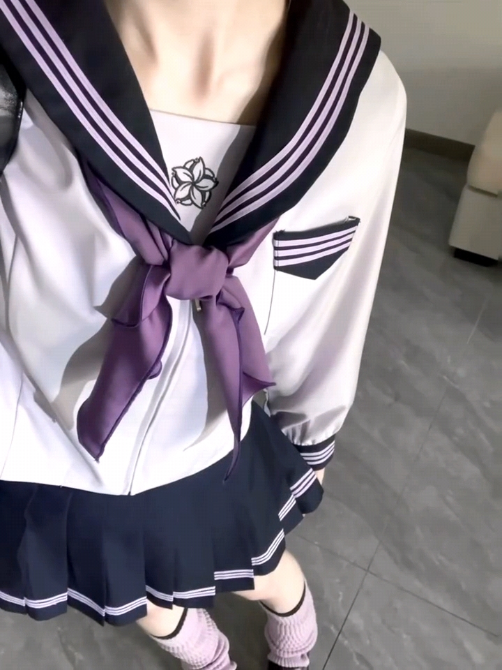 セーラー服 清楚リボン セーラーブラウス
